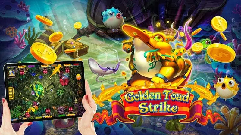 Overview of the Golden Toad fish shooting game